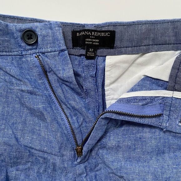 Banana Republic Blue Bermuda Shorts - Picture 3 of 3